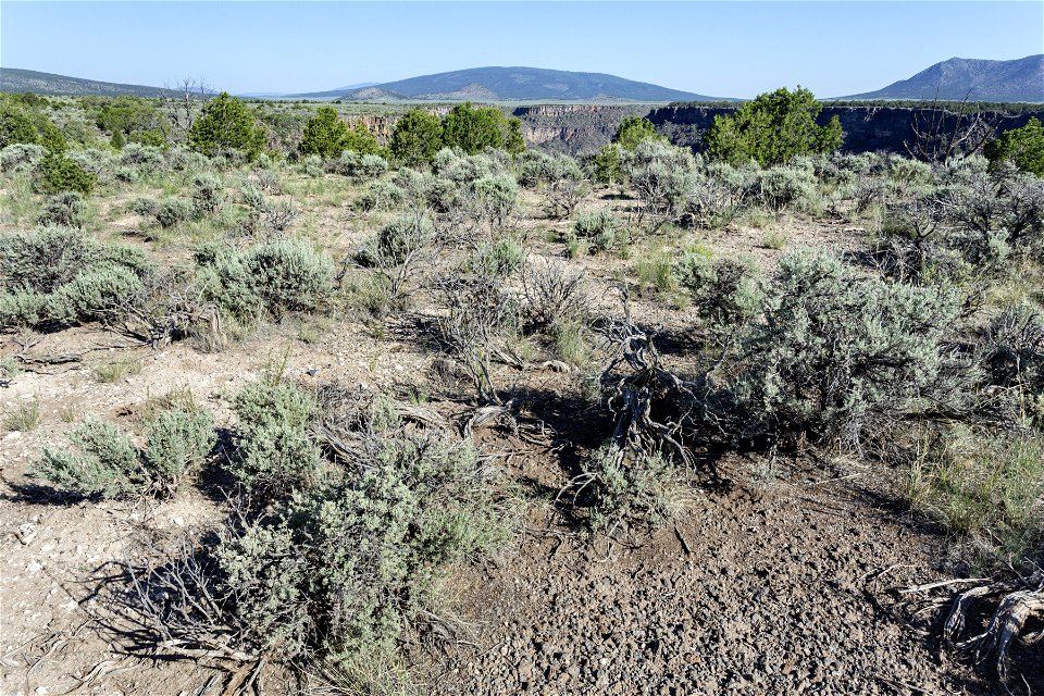 West side of the Rio Grande Canyon