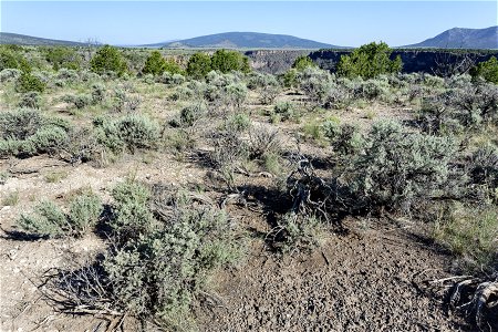 West side of the Rio Grande Canyon