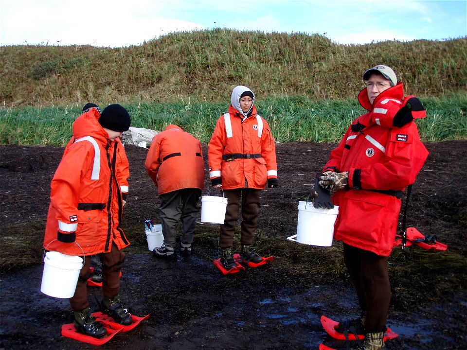 sea grass sampling at Izembek - Copy