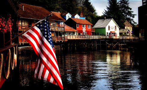 Creek Street Ketchikan, Alaska photo