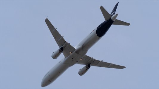 Airbus A321-231 D-AIDN Lufthansa from Rome (6800 ft.) photo