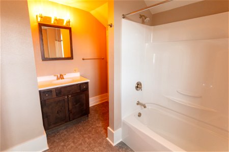 Housing improvement project goal 3 - Soap Suds Row housing: after bathroom (2)