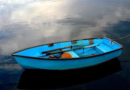 The Blue Boat. photo