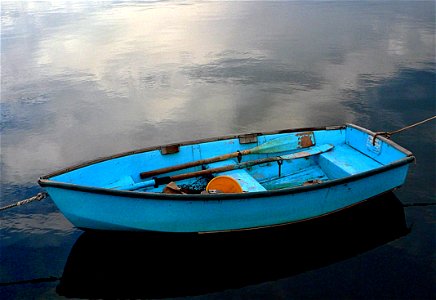 The Blue Boat.