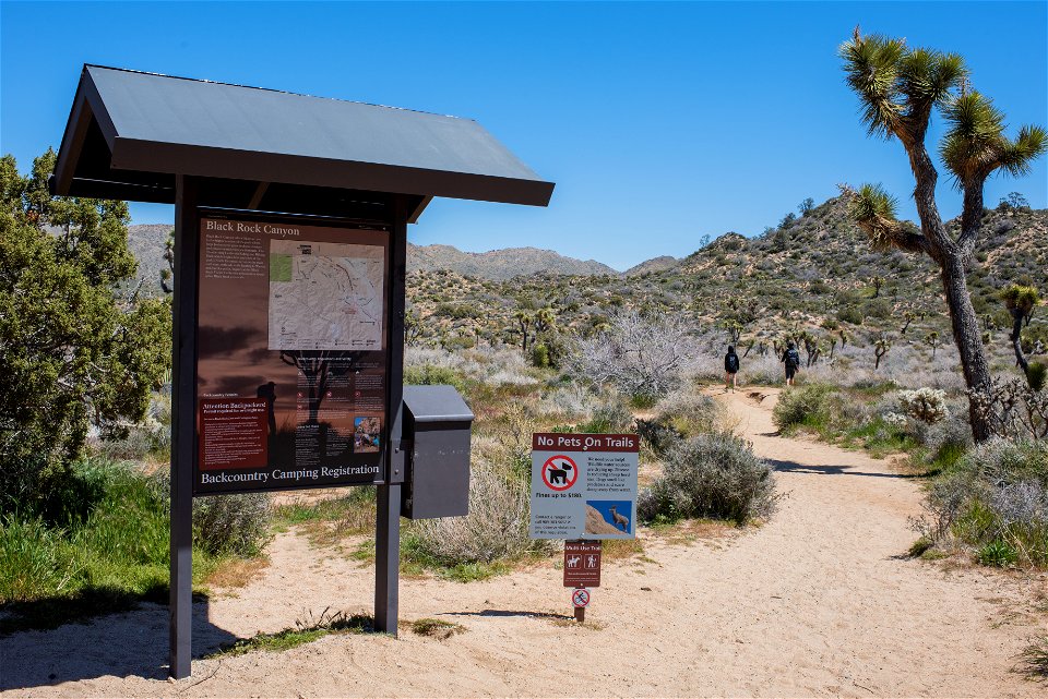 Black Rock Canyon Backcountry Trailhead