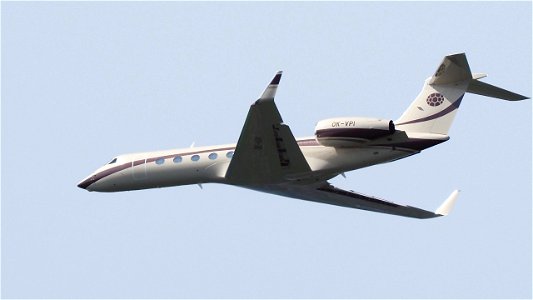 Gulfstream G550 OK-VPI ABS Jets from Prague (4100 ft.)