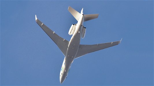 Dassault Falcon 7X D-AGBI VW Air Services from Turin (8800 ft.)