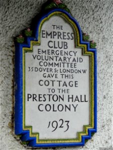 Preston Hall Colony TB Cottages. Aylesford photo