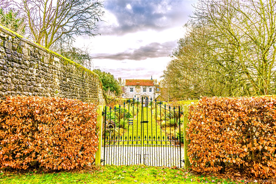 The Friars Aylesford. Peace Garden & Gate House.