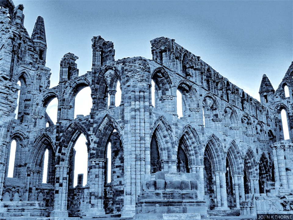 Whitby Abbey was a 7th-century Christian monastery that later became a Benedictine abbey.