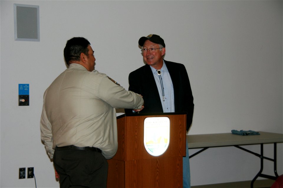 Interior Secretary Salazar in Indiana