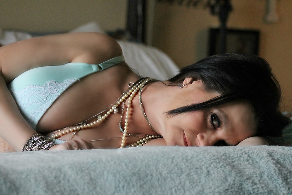 Sexy alluring beauty