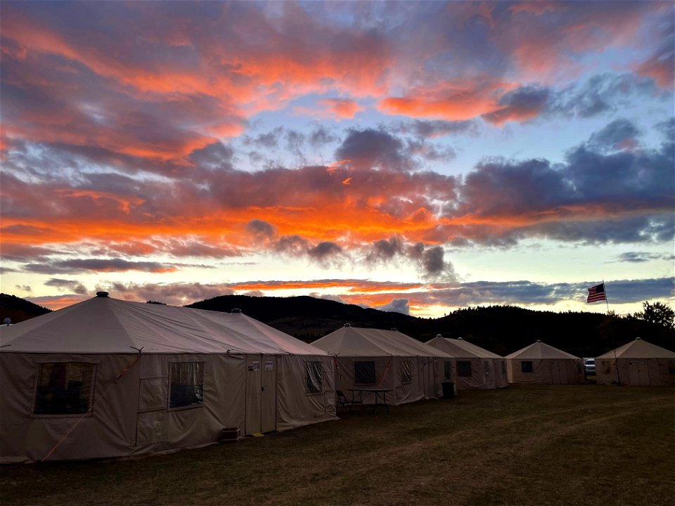 2021 BLM Fire Employee Photo Contest Winner Category: Fire Camp / Spike Camp