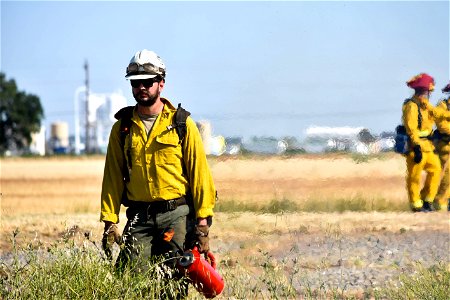 BLM’s Folsom Lake Veterans Crew perform RX Burn at Cosumnes River Preserve restoring critical habitat.