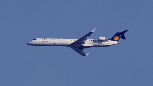 Mitsubishi CRJ-900LR D-ACKH Lufthansa CityLine from Nice (5500 ft.)