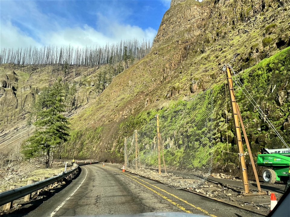 Hwy 224 Rock Net, Mt. Hood National Forest