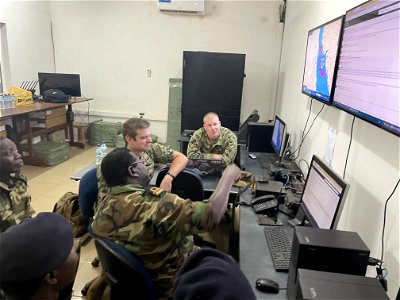 MOC training in Guinea-Bissau during OE23 photo