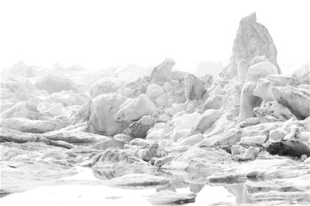 Sea ice photo