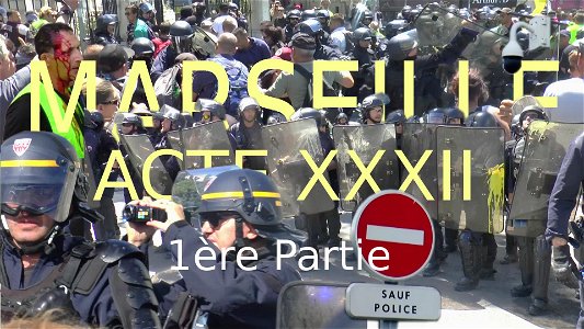 Acte 32 Marseille gilets jaunes mon résumé 1ère partie photo