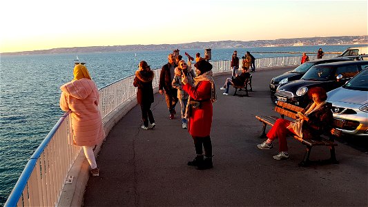 Sunset in Marseille