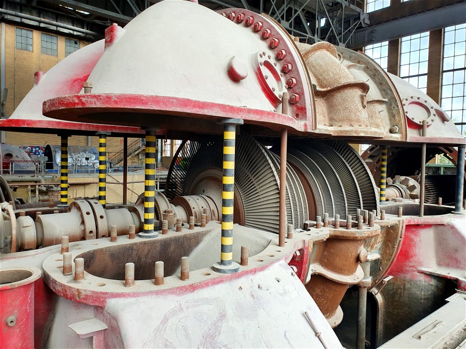 Centrale à charbon abandonnée Monceau