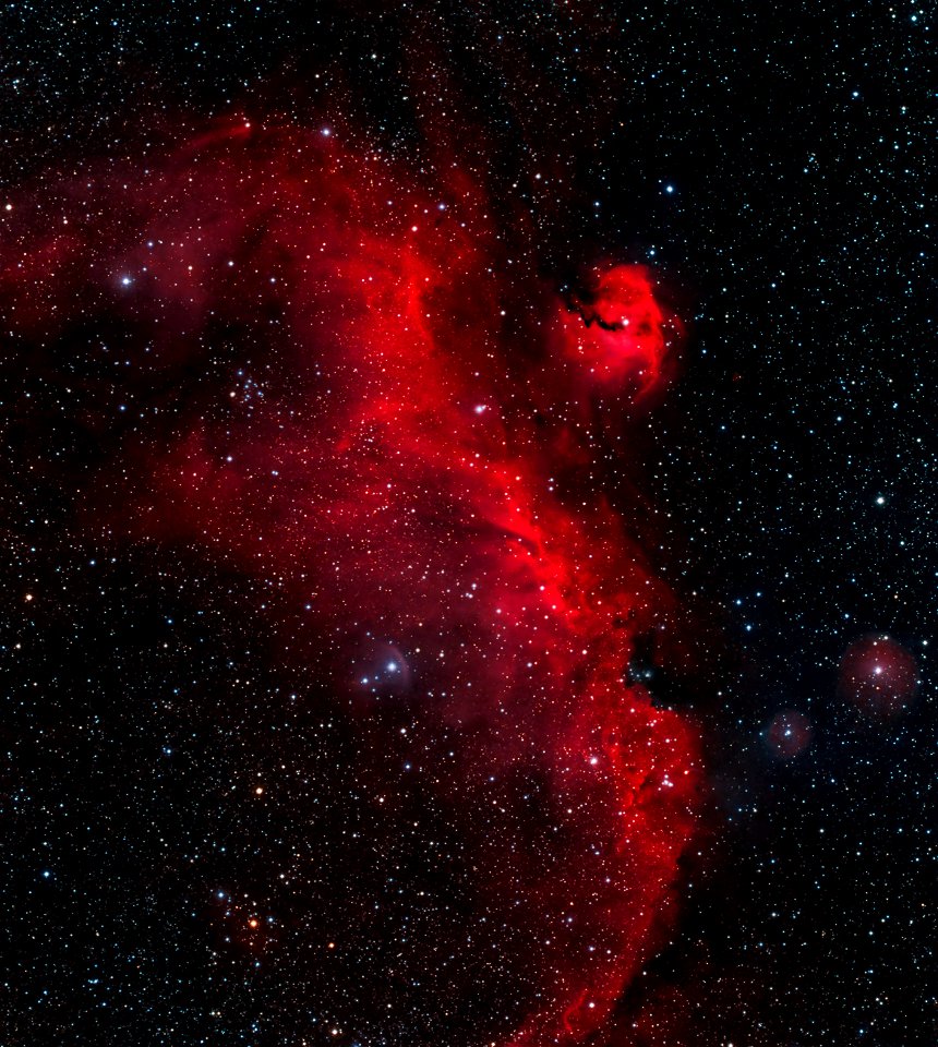 Sh2-292 - Nebula complex (the Seagull Nebula)