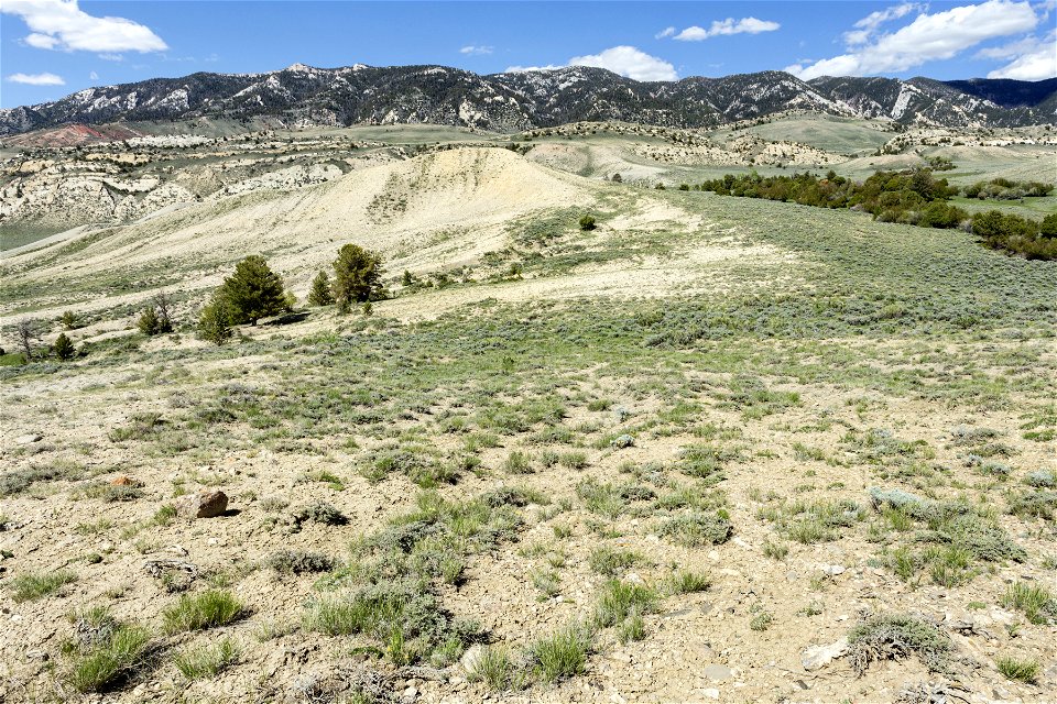 South side of the Ferris Mountains