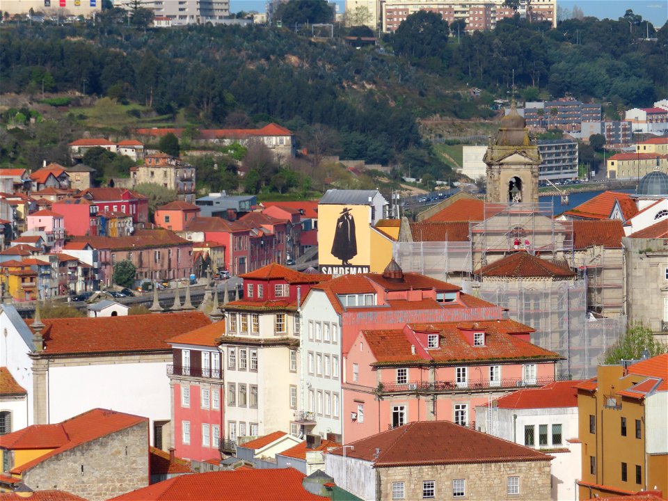 Sandeman Don from afar Porto Portugal