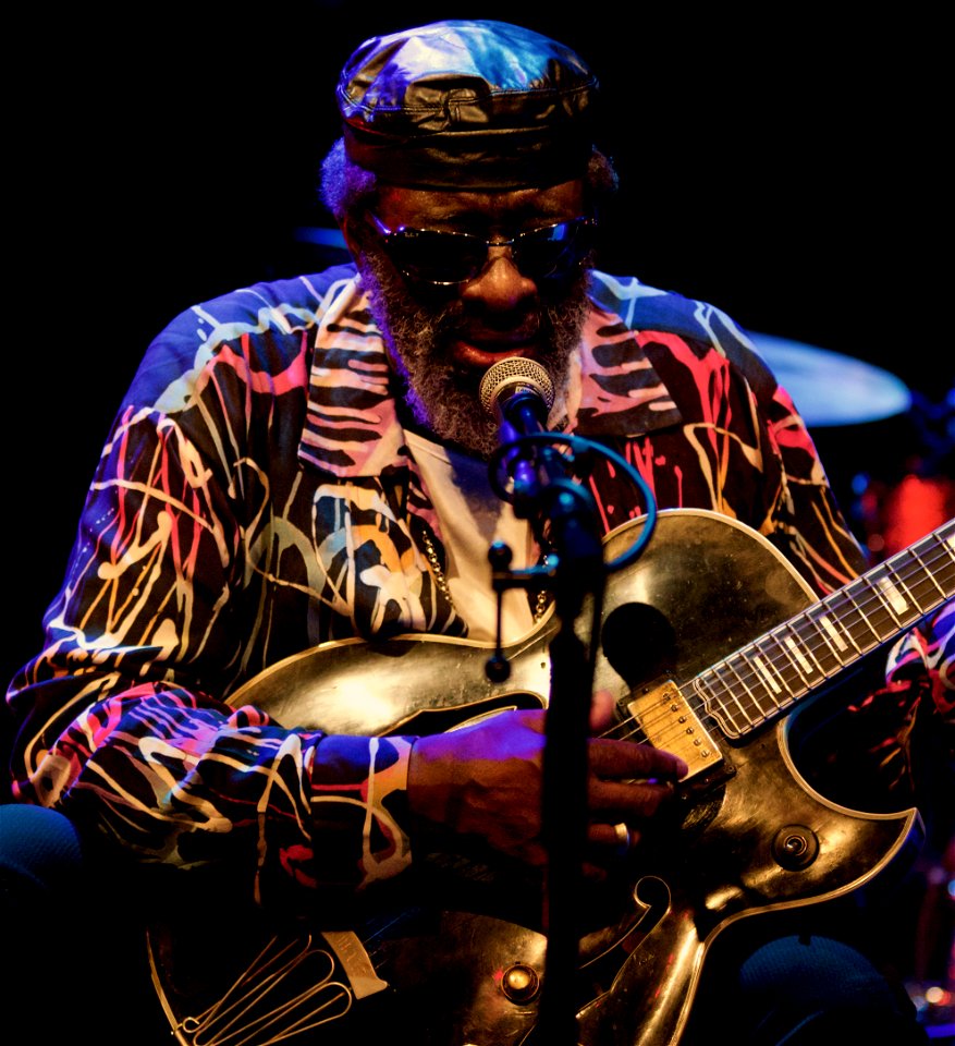 James Blood Ulmer Music Revelation Ensemble 16 januari 2015, Lantaren Venster Rotterdam - James Blood Ulmer