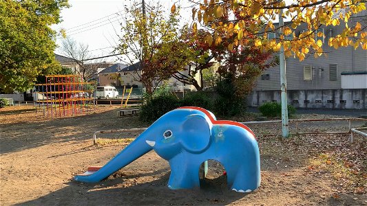 Tsubaki Park in Maesawa, Higashikurume-shi in November
