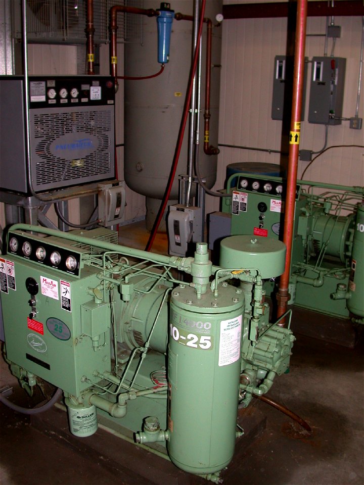 Equipment at a Fish Hatchery photo