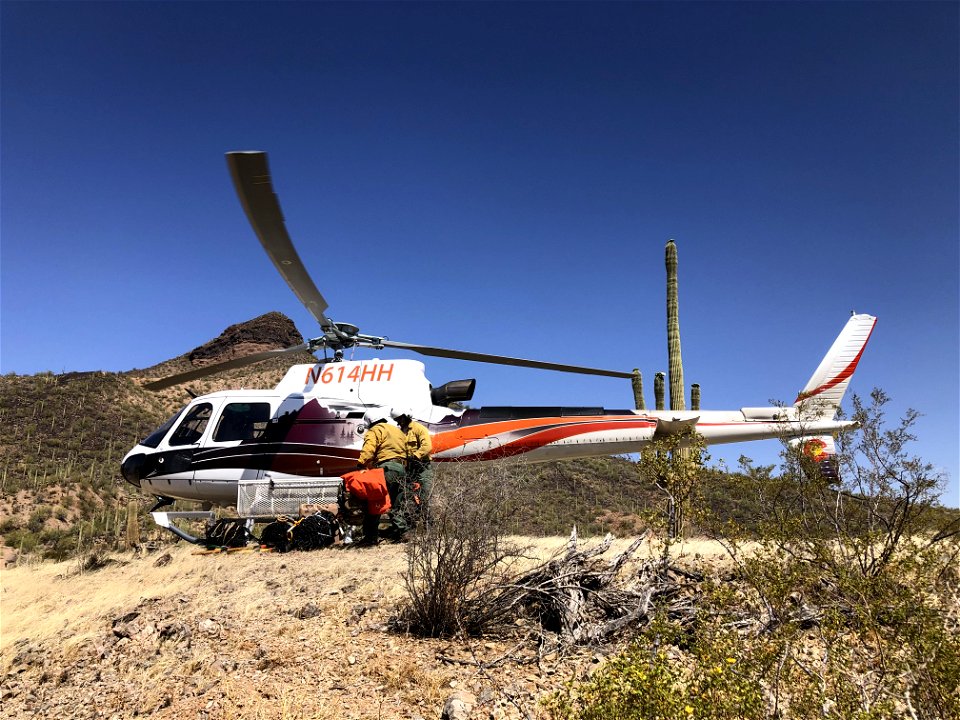 Weaver Mountain Helitack at the Sonoran Desert National Monument