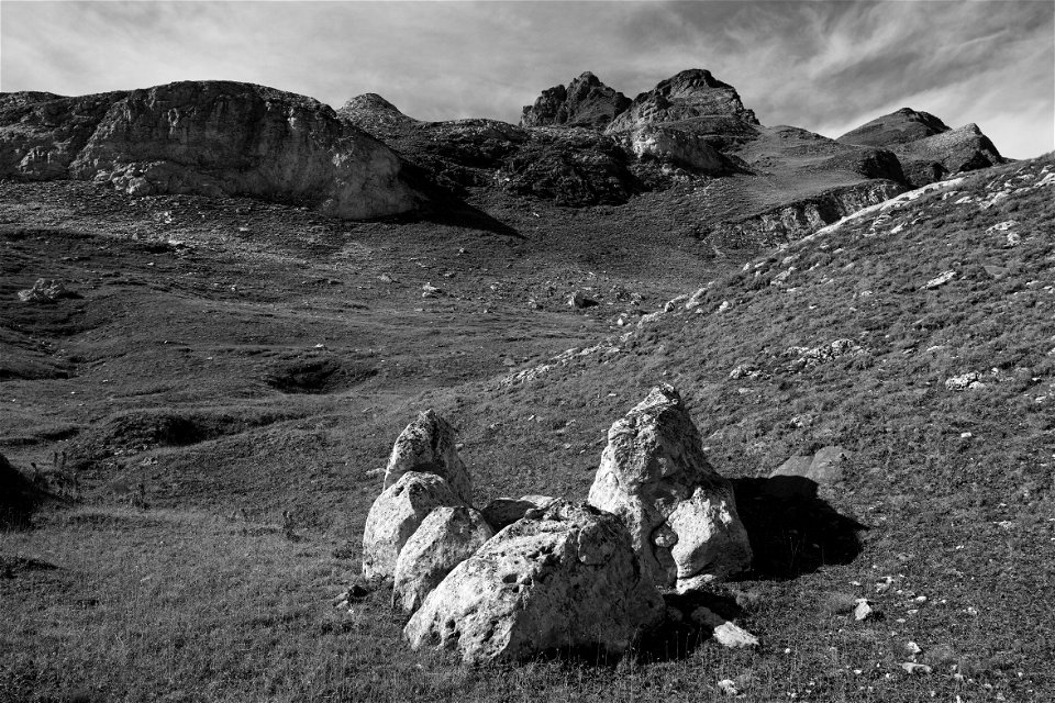 Mountain scene (Nivolet, W Alps)