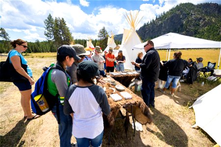 Yellowstone Revealed: Cultural Ambassadors at Teepee Village photo