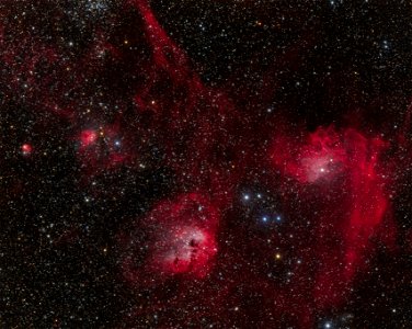 IC 405 - NGC 1893/IC 410 - IC 417 - NGC 1912
