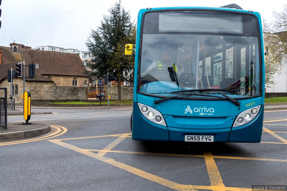 GN59FVG Maidstone. Route 155?