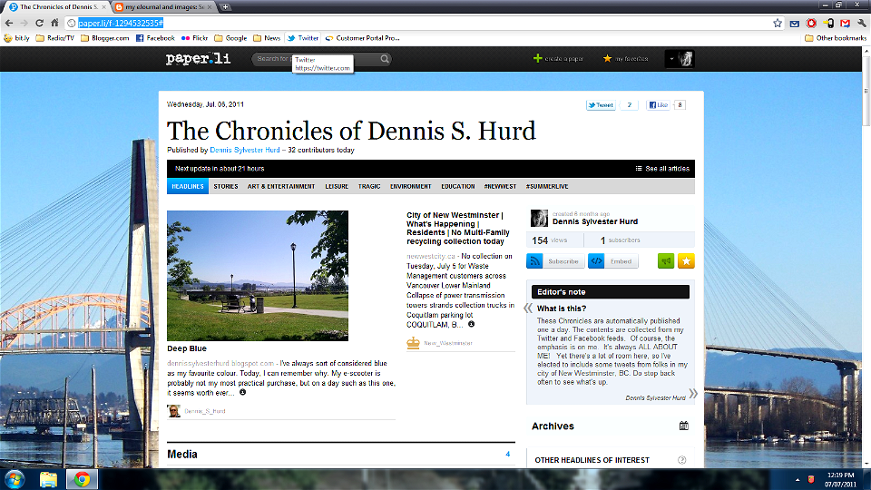 The Chronicles of Dennis S. Hurd
