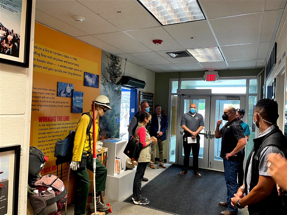Sec Haaland NIFC visit 2022