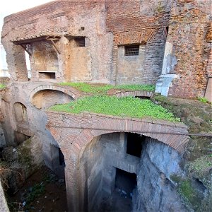 Comune Di Roma 6 or 7 story apartment block    Rome Italy