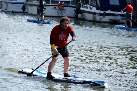 SUP Racing is more than just competition. It's a way to challenge yourself, a goal to aim for and a community of paddlers with a similar interest.