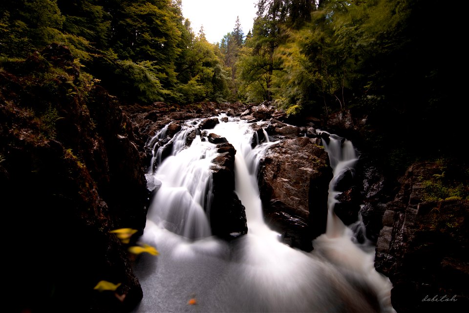 The Black Linn Falls