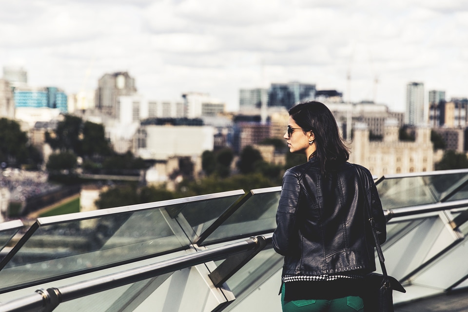 Woman City View of London