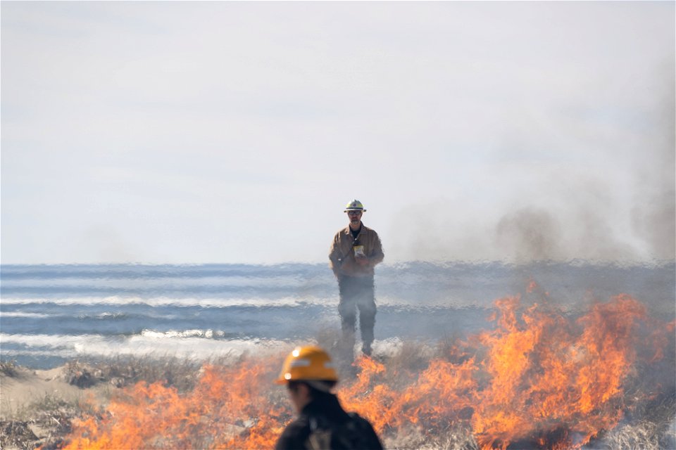 Siuslaw Oregon Dunes Prescribed Burn 2022