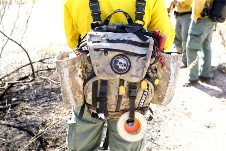 MAY 19: Mop up of brush fire