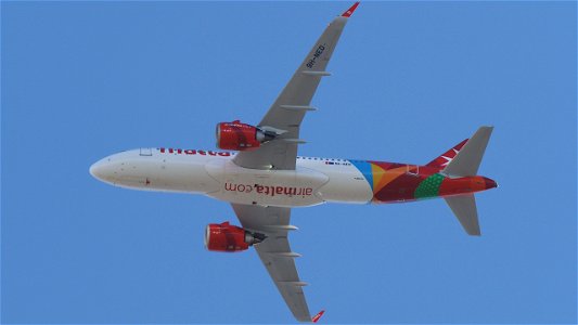 Airbus A320-251N Air Malta 9H-NED from Luqa (7700 ft.) photo