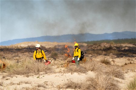 Siuslaw Oregon Dunes Prescribed Burn 2022