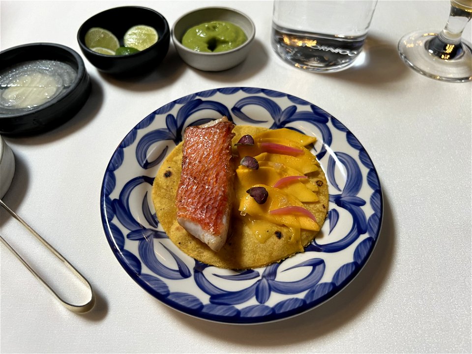 Golden Snapper Alfonso Fish Taco