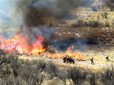 Gila District completes Land Corral prescribed fire photo