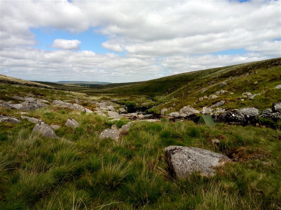 IMG_20210625_151200 Dartmoor, Whiteworks / Fox Tor Mires ,  Hexworthy Dam in distance