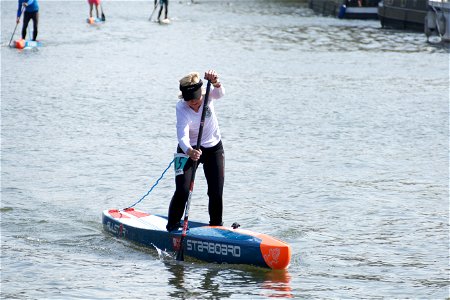 SUP Racing is more than just competition. It's a way to challenge yourself, a goal to aim for and a community of paddlers with a similar interest.